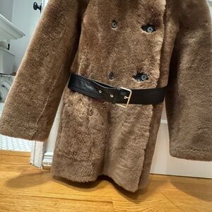 Maje Black Leather Jacket